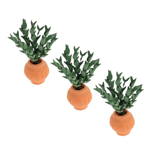 UPKOCH 3 Stück Puppenhaus Pflanzen Vielseitige Mini Dekoration für DIY Puppenhauslandschaften und Detailreiche Miniaturobjekte UPKOCH 3 Stück Puppenhaus Pflanzen Vielseitige Mini Dekoration für DIY Puppenhauslandschaften und Detailreiche Miniaturobjekte von UPKOCH