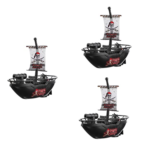 UPKOCH 3 Stück Teiliges Elektrisches Piratenschiff Spielset Badespielzeug für Wasserdichtes Sommer Poolboot Leichtes Kunststoffmodell für Badewanne und Poolspaß UPKOCH 3 Stück Teiliges Elektrisches Piratenschiff Spielset Badespielzeug für Wasserdichtes Sommer Poolboot Leichtes Kunststoffmodell für Badewanne und Poolspaß von UPKOCH