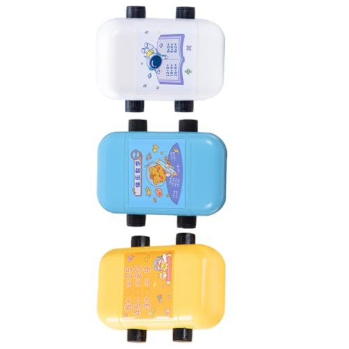 UPKOCH 3 Stück Teiliges Mathe Stempelset aus Kunststoff Verstellbare Übungsrollen für Digitale Lehrstempel für Addition Subtraktion Multiplikation und Division Sicher und Langlebig für UPKOCH 3 Stück Teiliges Mathe Stempelset aus Kunststoff Verstellbare Übungsrollen für Digitale Lehrstempel für Addition Subtraktion Multiplikation und Division Sicher und Langlebig für von UPKOCH