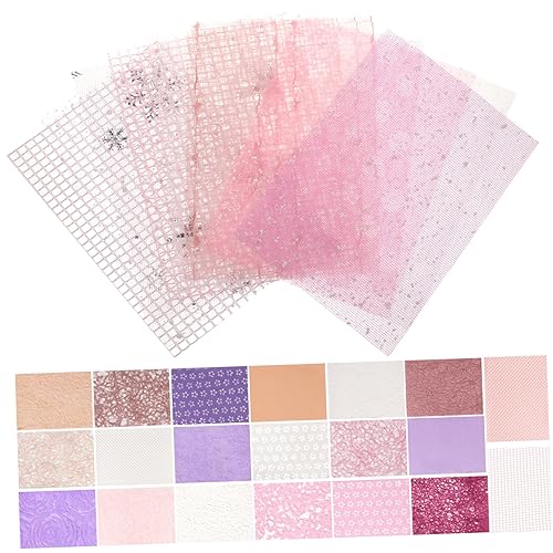 UPKOCH 30 Blatt kreativpapier Scrapbook Paper Papierhandwerk DIY Material buntpapier bastel Materialien Scrapbook-Hintergrundpapier Sammelalbum liefert sammelalbum DIY Papier Rosa von UPKOCH