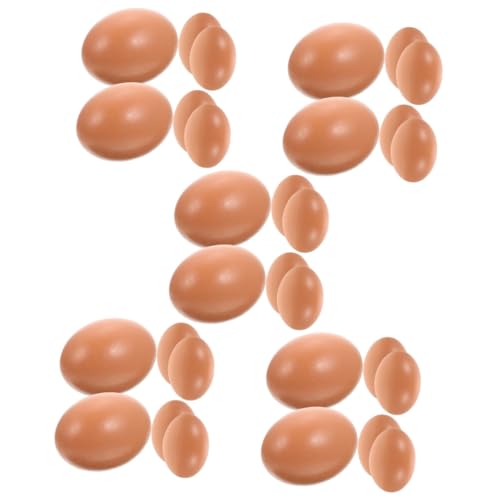 UPKOCH 30 STK nachgeahmte Eier simulierte Eier Ostereierdekoration Spielzeug für Kinder kinderspielzeug Modelle gefälschtes Essen Schaumeier zum Basteln Eier zum Dekorieren Gemüse Suite von UPKOCH