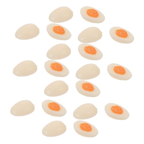 UPKOCH 30 Stück Teiliges Miniatur Eier Halbierte Realistische Boiled Eggs für Puppenhaus Küchenzubehör DIY Bastelprojekte und Fotorequisiten UPKOCH 30 Stück Teiliges Miniatur Eier Halbierte Realistische Boiled Eggs für Puppenhaus Küchenzubehör DIY Bastelprojekte und Fotorequisiten von UPKOCH