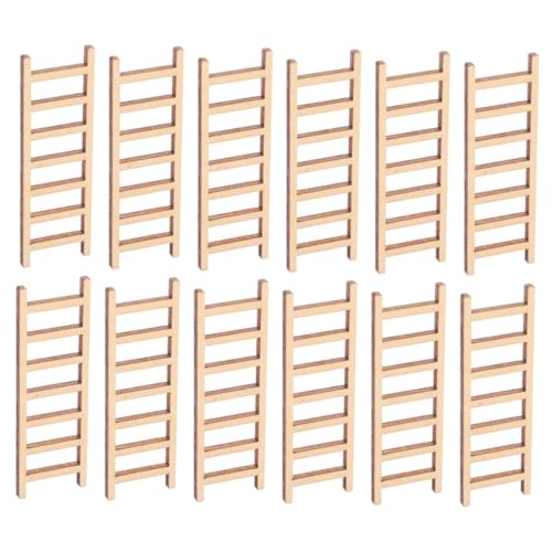 UPKOCH 30 Stück Teiliges Miniatur Holzleiter Dekor Realistische Kleine Holztreppe für Puppenhaus Bonsai Dekoration DIY Garten Zubehör Handgefertigt Kompakt Langlebig für Fairy Garden und UPKOCH 30 Stück Teiliges Miniatur Holzleiter Dekor Realistische Kleine Holztreppe für Puppenhaus Bonsai Dekoration DIY Garten Zubehör Handgefertigt Kompakt Langlebig für Fairy Garden und von UPKOCH