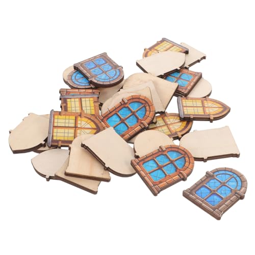 UPKOCH 30 Stück Teiliges Miniatur-holzfenster Puppenhäuser Detaillierte DIY Fensterrahmen Langlebige Mini-holzfenster für Miniaturmöbel Realistische Puppenhausdekoration Einfache UPKOCH 30 Stück Teiliges Miniatur-holzfenster Puppenhäuser Detaillierte DIY Fensterrahmen Langlebige Mini-holzfenster für Miniaturmöbel Realistische Puppenhausdekoration Einfache von UPKOCH