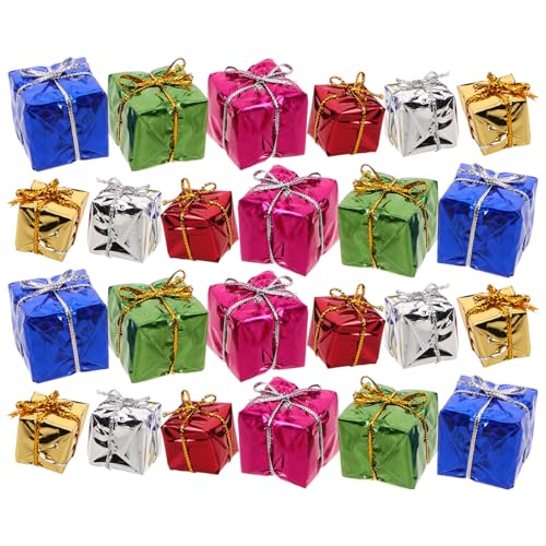 UPKOCH 30-teilige Mini-Weihnachtsgeschenkbox: Miniatur-Weihnachtsdekoration für Puppenhäuser – kleine Geschenkboxen aus Schaumstoff als Requisiten für Weihnachtsszenen – Mini-Geschenke für UPKOCH 30-teilige Mini-Weihnachtsgeschenkbox: Miniatur-Weihnachtsdekoration für Puppenhäuser – kleine Geschenkboxen aus Schaumstoff als Requisiten für Weihnachtsszenen – Mini-Geschenke für von UPKOCH