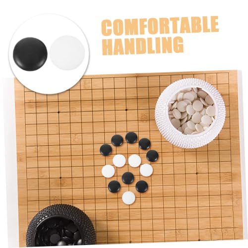 UPKOCH 360 Stück Go Steine aus Bruchsicherem Harz Groß Ergonomisch Glatt Poliert Komfortabler Griff Vielseitig Kompatibel mit Standard-go-brettern für Zuhause Turniere und Unterricht UPKOCH 360 Stück Go Steine aus Bruchsicherem Harz Groß Ergonomisch Glatt Poliert Komfortabler Griff Vielseitig Kompatibel mit Standard-go-brettern für Zuhause Turniere und Unterricht von UPKOCH
