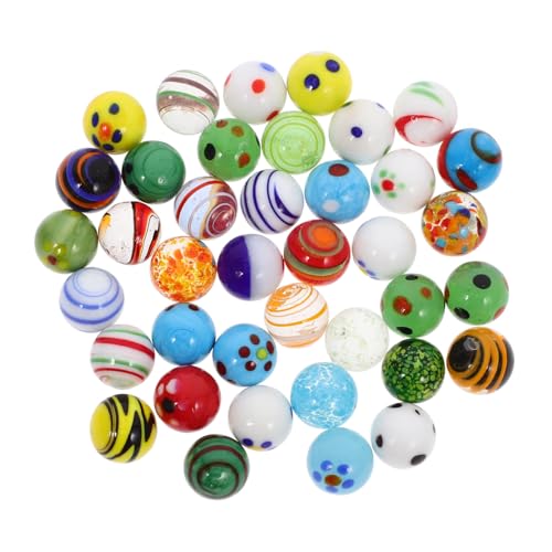 UPKOCH 38 Stück Teiliges Bunte Glasmurmeln aus Robustem Kleine Runde Murmeln für Spiel Dekoration und Aquarium Langlebig Farbenfroh als für Garten und Fischbecken Deko UPKOCH 38 Stück Teiliges Bunte Glasmurmeln aus Robustem Kleine Runde Murmeln für Spiel Dekoration und Aquarium Langlebig Farbenfroh als für Garten und Fischbecken Deko von UPKOCH
