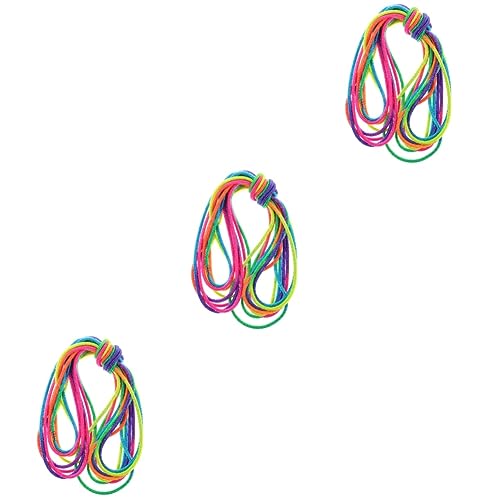 UPKOCH 3st Gummiband Hüpfspielzeug Springseile Für Fitness Kinderspielzeug Springseil Für Fitness Spielzeuge Stretchbänder Trainieren Springseil Für Kinder Plastik Elastisch Schüler China von UPKOCH