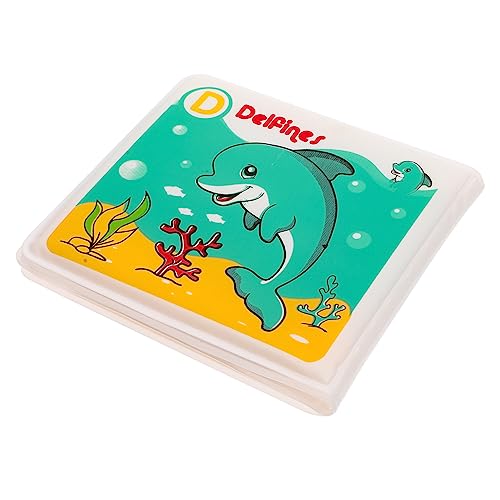 UPKOCH 3St Kinder Bade Buch Badebuch für die Badezeit dekoratives schwimmendes Buch Spielzeug Duschbuch für die Badezeit nützliches schwimmendes Buch intelligent schmücken Babywasser Eva von UPKOCH