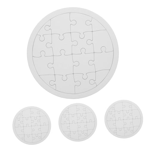 UPKOCH Pädagogisches Puzzle-Spielzeug Für Jungen Und Mädchen 4 Blätter Leere Papierpuzzles Für Feinmotorik Kreatives Spielen von UPKOCH