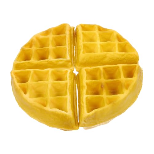 UPKOCH 4 STÜCKE Realistisches Teiliges Waffelmodell Lebensnahe Simulation Leichte Küchen und Tischdekoration Vielseitig für Party Restaurant Hotel und Verkaufsdisplay Kompakt und Tragbar UPKOCH 4 STÜCKE Realistisches Teiliges Waffelmodell Lebensnahe Simulation Leichte Küchen und Tischdekoration Vielseitig für Party Restaurant Hotel und Verkaufsdisplay Kompakt und Tragbar von UPKOCH