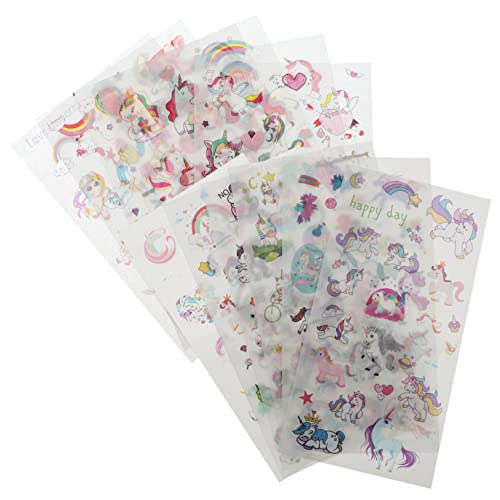 UPKOCH 4 Sätze DIY Washi Sticker Cartoon Einhorn Motiv Teilig Klebebilder Scrapbook Planner Decals für Geschenkdeko und Bastelarbeiten UPKOCH 4 Sätze DIY Washi Sticker Cartoon Einhorn Motiv Teilig Klebebilder Scrapbook Planner Decals für Geschenkdeko und Bastelarbeiten von UPKOCH
