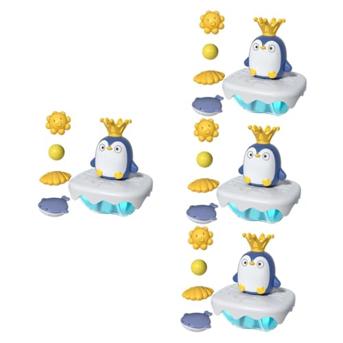 UPKOCH 4 Sets Wasserspray Pinguin Spielzeug Schaumbad Spielzeug Badespielzeug Pinguin Wasserspray Spielzeug Für Bad Sprinkler Spielzeug Toddla Wale Badespielzeug Badespielzeug Spielzeug von UPKOCH