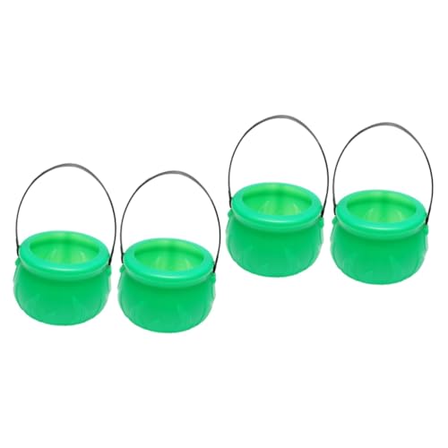 UPKOCH 4 Stück Flammeneimer wohnaccessoires dekor st patricks day party favors aufbewahrungsdose storage boxes Geschenk Partybevorzugungshalter Kinder Eimer Süssigkeit Bonbonschale Irland von UPKOCH