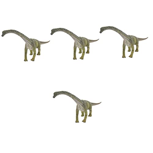 UPKOCH 4 Stück Simulation Brachiosaurus Modell Dinosaurier Kinderspielzeug Brachiosaurus Spielzeug Kinderspielzeug Kinderspielzeug Kunststoff von UPKOCH