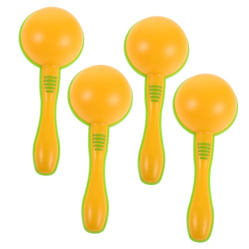 UPKOCH 4 Stück Teiliges Maracas Leichtem Kunststoff für Bunte Sand-rasseln als Frühes Rhythmus-Musikinstrument Ergonomisch Geformt für Junge Mädchen für Musikalische Früherziehung und UPKOCH 4 Stück Teiliges Maracas Leichtem Kunststoff für Bunte Sand-rasseln als Frühes Rhythmus-Musikinstrument Ergonomisch Geformt für Junge Mädchen für Musikalische Früherziehung und von UPKOCH