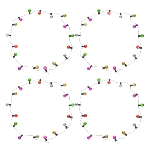 UPKOCH 4 Stück Teiliges Miniatur-perlen-Lichterkette- Flexible Mini-dekolichter für Puppenhäuser und Weihnachtsbäume Einfache Installation Langlebiges Leuchten Weihnachtsdeko für UPKOCH 4 Stück Teiliges Miniatur-perlen-Lichterkette- Flexible Mini-dekolichter für Puppenhäuser und Weihnachtsbäume Einfache Installation Langlebiges Leuchten Weihnachtsdeko für von UPKOCH