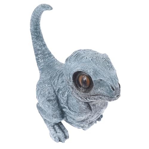 UPKOCH 4 Stück Velociraptor-Spielzeug Dinosaurier-Figur Babyspielzeug Kinder-Dinosaurier-Ornament Kinder Dinosaurier Dekoration Kleinkind Dinosaurier Realistisches Dinosaurier-dekor Harz von UPKOCH