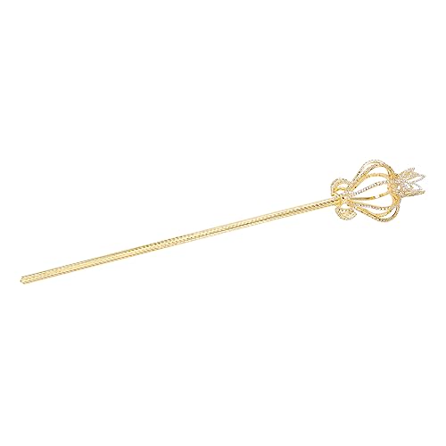 UPKOCH 4 Stück aus Strass Leuchtende Partyaccessoires Rollenspiel Zauberstab Drachen Stern Fee Fairy Wand Wedding-Wands Spielzeug Kostüm Rohrstock Kleiderstock Kupfer Golden von UPKOCH