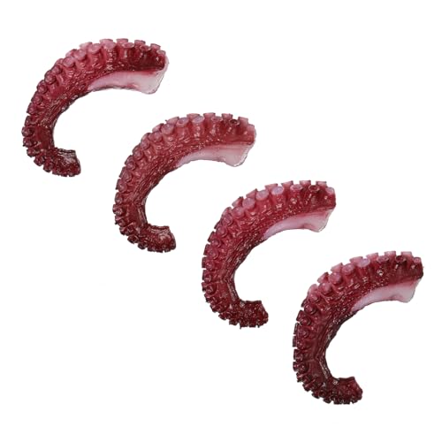 UPKOCH Realistische Esstisch 4 Stück Spielzeug Octopus Finger Jungen Und Mädchen Freundliche Modelle von UPKOCH