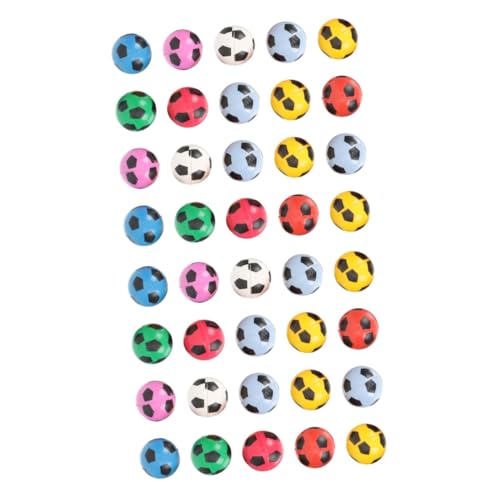 UPKOCH 40 Stück Hüpfbälle Mini Fußball Mini Sportbälle Schaumstoff Fußball Große Fußbälle Schaumstoff Fußball Kleine Hüpfbälle Mini Hüpfbälle Gummi Hüpfbälle Synthetischer Gummi von UPKOCH