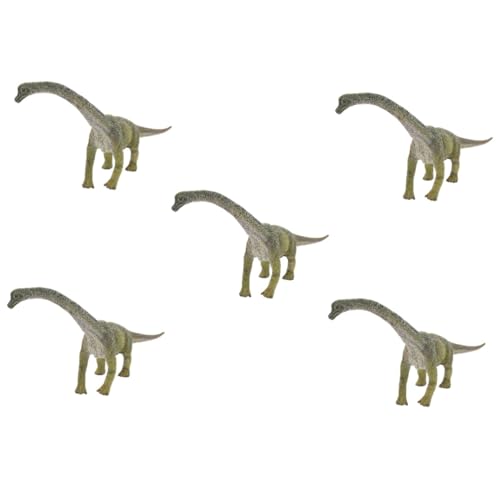 UPKOCH 5 Stück Simulation Brachiosaurus Modell Party Dinosaurier Modelle Zierdinosaurier Kind Dinosaurier Spielzeug Kinder Dinosaurier Spielzeug Dekorative Dinosaurier Statue von UPKOCH