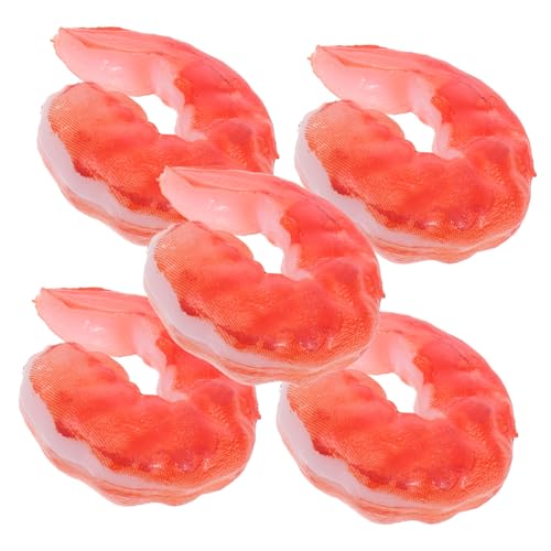 UPKOCH 5 Stück Teiliges Realistische Garnelenmodelle aus Langlebigem Kunststoff Lebensechte Shrimp Figuren für DIY Essen Dekorative Aquarium Deko Vielseitig für Fotografie und Spiel UPKOCH 5 Stück Teiliges Realistische Garnelenmodelle aus Langlebigem Kunststoff Lebensechte Shrimp Figuren für DIY Essen Dekorative Aquarium Deko Vielseitig für Fotografie und Spiel von UPKOCH