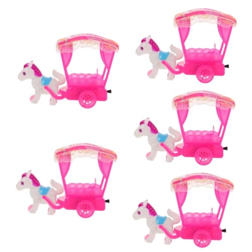 UPKOCH 5 Teiliges Spielzeug Modellauto Mini Layout Requisiten Partygeschenke Rückzugsauto Kleinkind Partygeschenke Auto Für Kleinkinder Babyspielzeug Reibungsbetriebenes Auto von UPKOCH