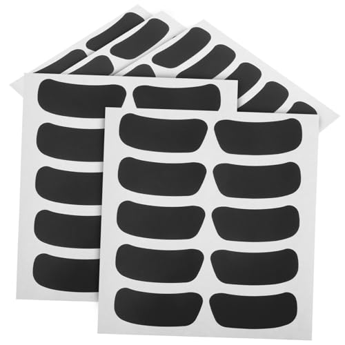 UPKOCH 50 Blatt Sport Augenpflaster Aufkleber aus Atmungsaktivem Material Wiederbeschreibbare Augenstreifen für Baseball Fußball Lacrosse Fans Blendung Individuell Beschriftbar Schwarz UPKOCH 50 Blatt Sport Augenpflaster Aufkleber aus Atmungsaktivem Material Wiederbeschreibbare Augenstreifen für Baseball Fußball Lacrosse Fans Blendung Individuell Beschriftbar Schwarz von UPKOCH