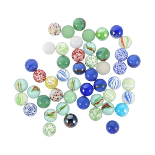 UPKOCH 50 Stück Bunte Glasmurmeln Farbenfrohe Deko und Bastelperlen für Murmelspiele DIY Kunstprojekte Innen und Außendekoration Geeignet für Erwachsene UPKOCH 50 Stück Bunte Glasmurmeln Farbenfrohe Deko und Bastelperlen für Murmelspiele DIY Kunstprojekte Innen und Außendekoration Geeignet für Erwachsene von UPKOCH