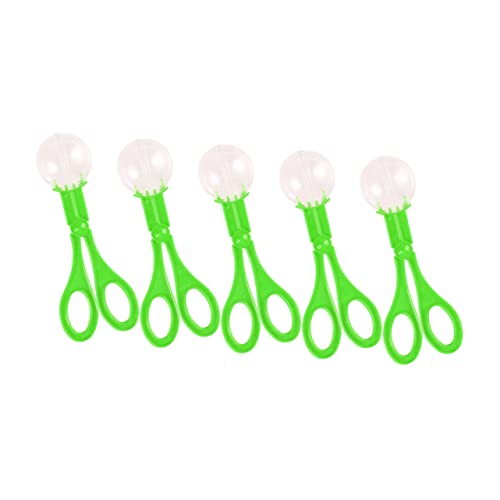 UPKOCH 5St Fehlerfalle Activity für aktivity für gieskanne kinderspielzeug Children Toys fliegen Fallen Scherenklammern handliche Scherenclips Plastik Green von UPKOCH