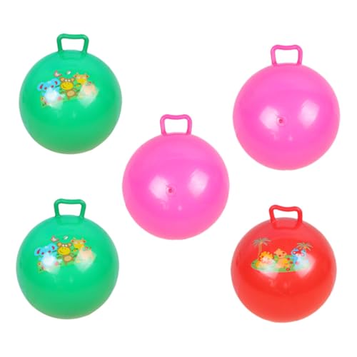 UPKOCH 5st Den Ball Klopfen Hüpfendes Jumper- Hüpfspielzeug Springender Ball Hüpfball Für Aufblasbarer Hüpfball Auf Hüpfenden Spielzeugen Reiten Sprungball PVC von UPKOCH