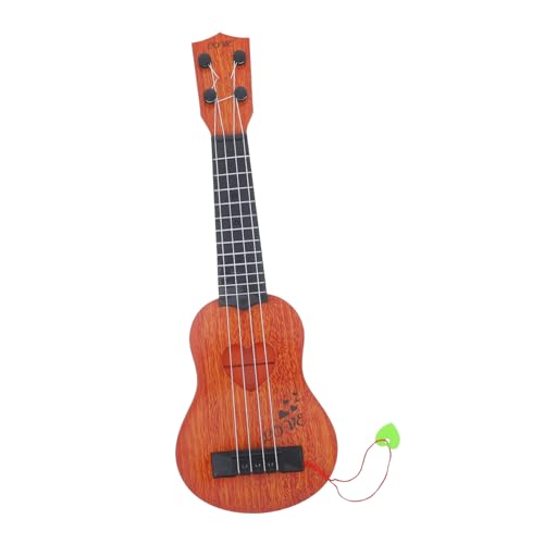 UPKOCH 5st Ukulele Spielzeug Kinderukulele Für Jungen Ukulele Für Kinder Anfänger Frühes Musikalisches Lernspielzeug Kleinkind Gitarre Jungs-Spielzeug Erwachsener Holz Spielzeugset von UPKOCH