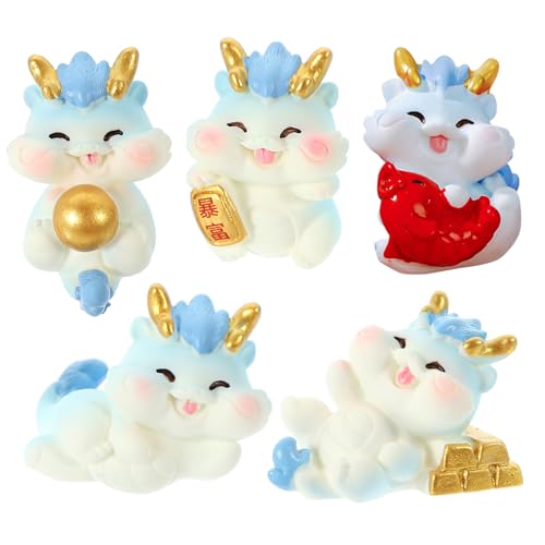 UPKOCH 5stücke Drachen Figur Aus Kunstharz Drachenfiguren Als Schreibtischdekoration Drachenstatuendekor Für Home Und Auto Drachenspielzeug Für UPKOCH 5stücke Drachen Figur Aus Kunstharz Drachenfiguren Als Schreibtischdekoration Drachenstatuendekor Für Home Und Auto Drachenspielzeug Für von UPKOCH