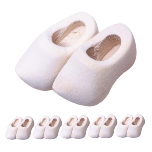 UPKOCH 6 Paare Mini Holzschuhe Unfertige Miniatur Holzclogs DIY Schmuck Anhänger für Puppenhaus Basteln und Dekoration UPKOCH 6 Paare Mini Holzschuhe Unfertige Miniatur Holzclogs DIY Schmuck Anhänger für Puppenhaus Basteln und Dekoration von UPKOCH