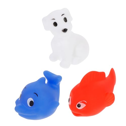 UPKOCH 6 STK Schwimmspielzeug Aus Gummi Schwimmbadspielzeug Badewanne Wasserspielzeug Duschspielzeug Aus Gummi Lustiges Badespielzeug Goodie-Bag-füller Spielzeuge Tier Kind Sprinkler von UPKOCH