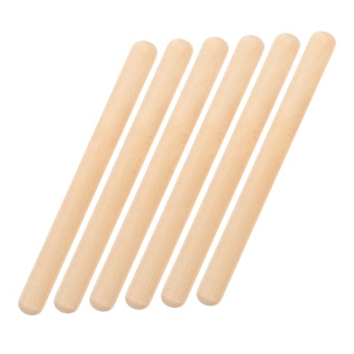 UPKOCH 6 Stück Teiliges aus Langlebigen Ahornholz Rhythmusstäben für Sicher Verarbeitet Fördert Rhythmusgefühl und Musikalisches Lernen für Musikunterricht und Kindergarten UPKOCH 6 Stück Teiliges aus Langlebigen Ahornholz Rhythmusstäben für Sicher Verarbeitet Fördert Rhythmusgefühl und Musikalisches Lernen für Musikunterricht und Kindergarten von UPKOCH