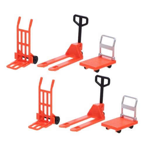 UPKOCH 6 Teiliges Set Modellbau Werkzeuge Für Jungen Für Werkzeuge Für Babys Mini Miniaturbau Orangefarbener Kunststoff von UPKOCH