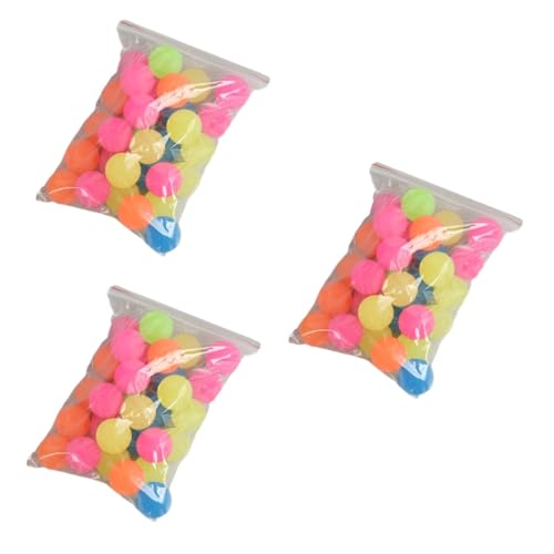 UPKOCH 60 Stück Fluoreszierender Ball Hüpfbälle Für Kinder Neuartiger Partyball Neuartiger Hüpfball Neon Hüpfbälle Blinkende Bounce Hüpfbälle Kinder Hüpfball Aus Gummi von UPKOCH