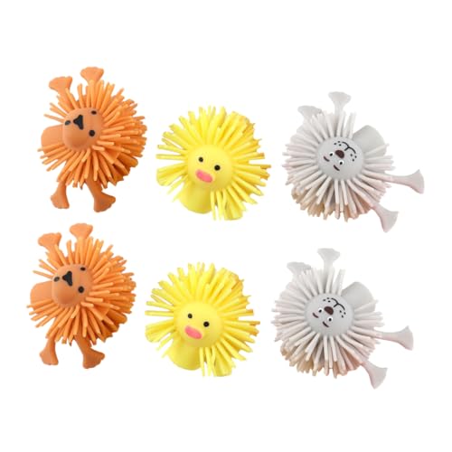 UPKOCH 6stücke Teiliges Set Von Niedlichen Tier-fingerpuppen Aus TPR Zufällige Farben Für Interaktive Kinderspiele Stressabbauende Spielzeuge Für Zuhause Und Partys UPKOCH 6stücke Teiliges Set Von Niedlichen Tier-fingerpuppen Aus TPR Zufällige Farben Für Interaktive Kinderspiele Stressabbauende Spielzeuge Für Zuhause Und Partys von UPKOCH