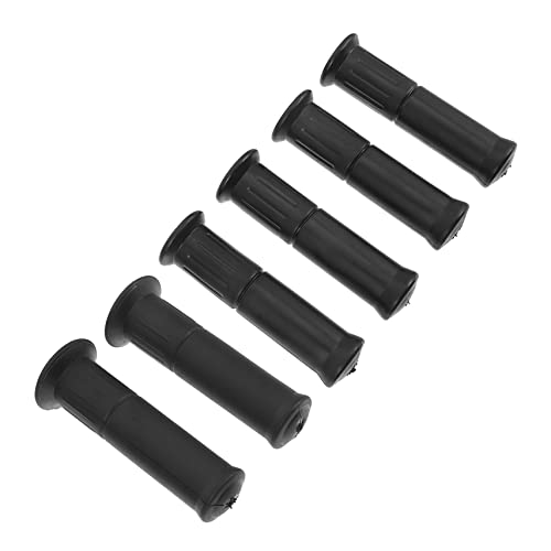 UPKOCH 6st Griffabdeckung Header Einkaufswagenabdeckung Für Babys Draht Auto Warenkorb Coupe Stecker Rollwagen Gebrauchswagen Schubkarre Griffe Für Einkaufswagen Rundrohrgriff Gummi Black von UPKOCH