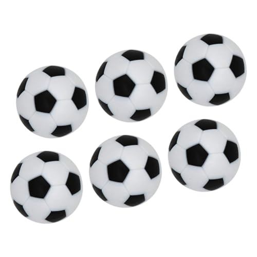 UPKOCH Tischfußball-zubehör 6er-Pack Mini-tischfußbälle Einfach Zu Verwendender Ersatz Für Standard-fußballtische von UPKOCH