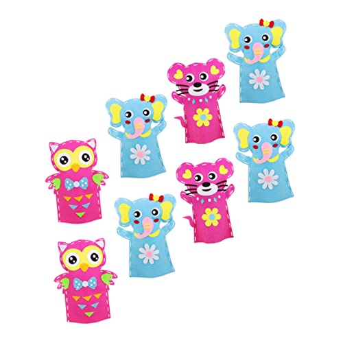 UPKOCH 8 Sätze Teiliges DIY Handpuppen Bastelset für Niedliche Tierformen aus Hochwertigem Umweltfreundlichem Material Vorgefertigte Schablonen für Einfaches Basteln Kreatives UPKOCH 8 Sätze Teiliges DIY Handpuppen Bastelset für Niedliche Tierformen aus Hochwertigem Umweltfreundlichem Material Vorgefertigte Schablonen für Einfaches Basteln Kreatives von UPKOCH