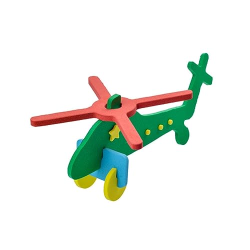 UPKOCH 8St 3D-Puzzle für Kinder Lernspielzeug Spielzeuge Kinder 3D-Puzzle Flugzeug-Puzzle Handbuch Möbel von UPKOCH