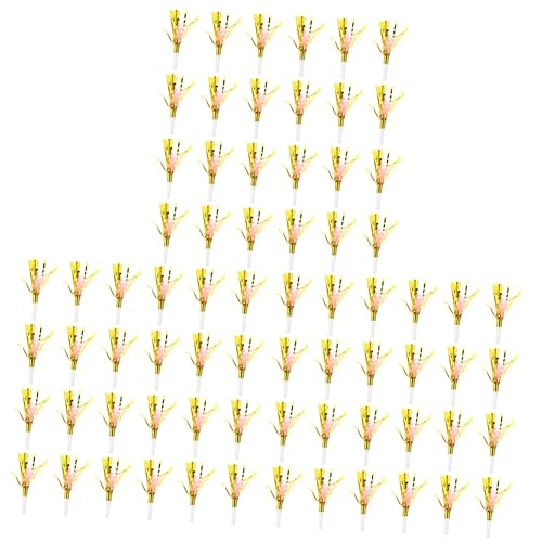 UPKOCH 90 Stk Papier Quasten Blasen Drachen Gesäumte Krachmacher Partygeschenke Pfeifen Krachmacher Horn Partyausfälle Blowouts Partygeschenke Jubelpfiffe Rosa Echolot Kind Weihnachten von UPKOCH