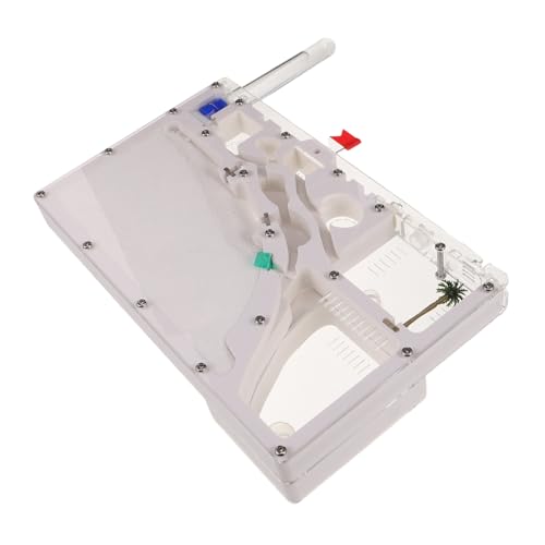 UPKOCH Ant Nest Farm Schloss aus Klarem Ökologisches Ameisenhabitat für Tragbares Wissenschafts-experimentierset für Naturbeobachtung und Lernspielzeug Inklusive Zubehör UPKOCH Ant Nest Farm Schloss aus Klarem Ökologisches Ameisenhabitat für Tragbares Wissenschafts-experimentierset für Naturbeobachtung und Lernspielzeug Inklusive Zubehör von UPKOCH