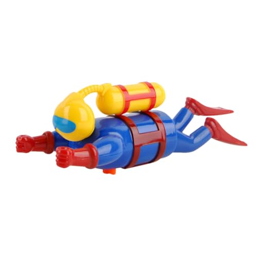 UPKOCH Aufziehbares Spielzeug Für Taucher Schwimmen Aufziehbare Badewanne Froschmann-Spielzeug Schwimmendes U-Boot Für Kinder Spielzeug Zum Tauchen Schwimmbad Unterwasser-Party Als von UPKOCH