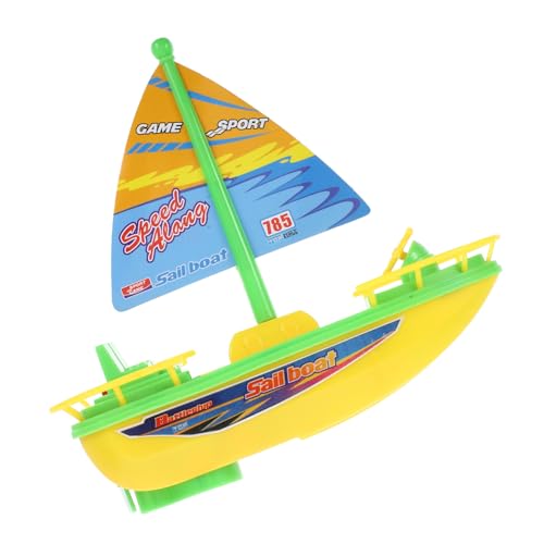 UPKOCH Bad-schnellboot- Babywanne Lustiges Badewannen-Yacht- Mini- Badespielzeug Für Wasserbadspielzeug Babyspielzeug Kinderspielzeug Plastik von UPKOCH