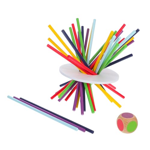 UPKOCH Balancierspiel Holzstäbe Set Buntes Gleichgewichtsspielzeug für Feinmotorik und Hand Auge Koordination Pädagogisches Pickup Sticks Spiel für Jungen und Mädchen Motorik Familien UPKOCH Balancierspiel Holzstäbe Set Buntes Gleichgewichtsspielzeug für Feinmotorik und Hand Auge Koordination Pädagogisches Pickup Sticks Spiel für Jungen und Mädchen Motorik Familien von UPKOCH