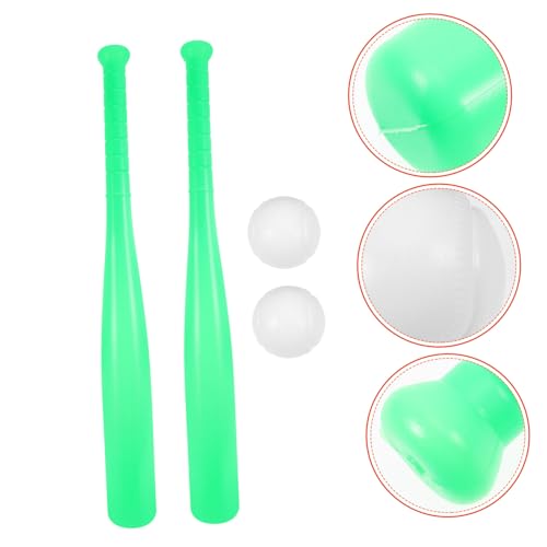 UPKOCH Baseball Set Outdoor Baseballspielzeug Grün Bälle Schläger Sicher Anti wear Fördert Koordination Motorik Teamwork Spaß UPKOCH Baseball Set Outdoor Baseballspielzeug Grün Bälle Schläger Sicher Anti wear Fördert Koordination Motorik Teamwork Spaß von UPKOCH